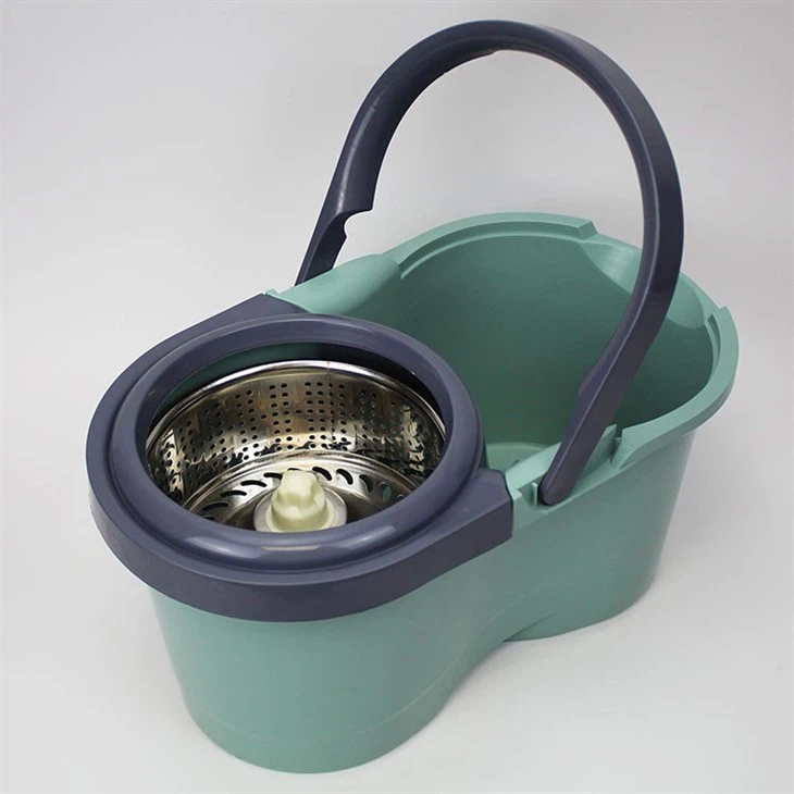 Spin Mop With Double Bucket