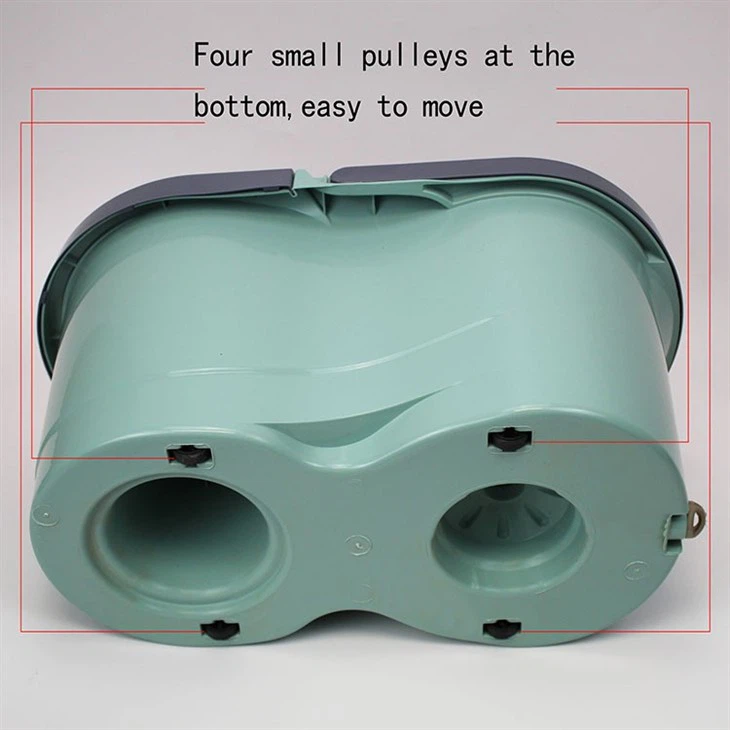 Spin Mop With Double Bucket